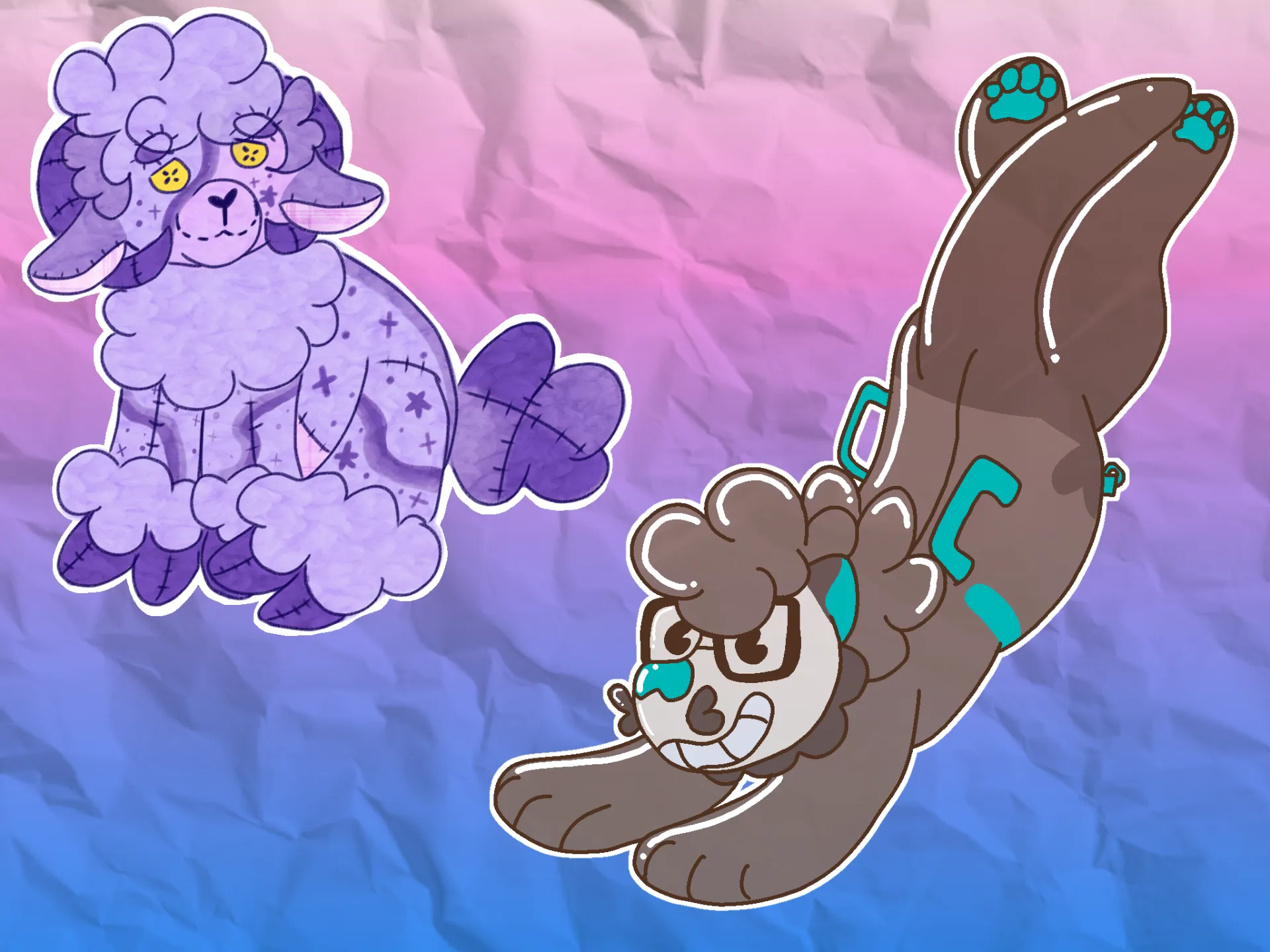 plushie and pooltoy style example