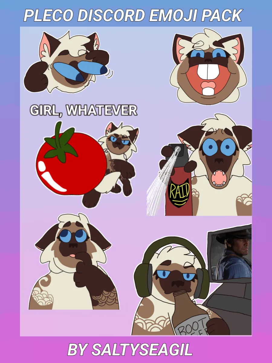 emoji/sticker pack for cryptid_scavenger
