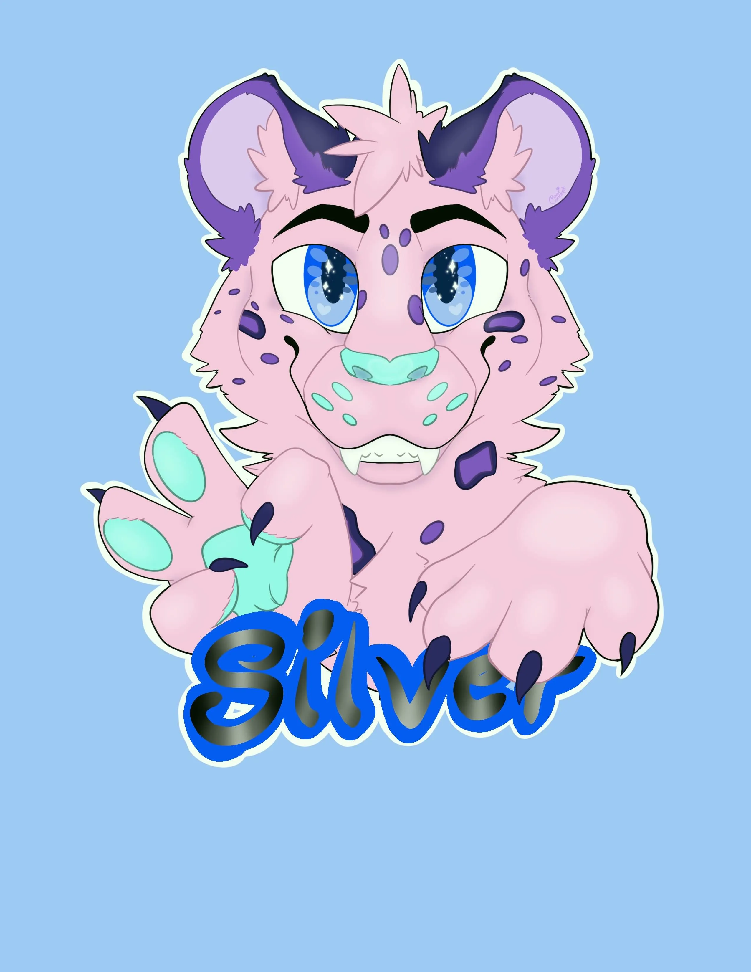 Headshot I got for free from stickyfuzz of silver snep