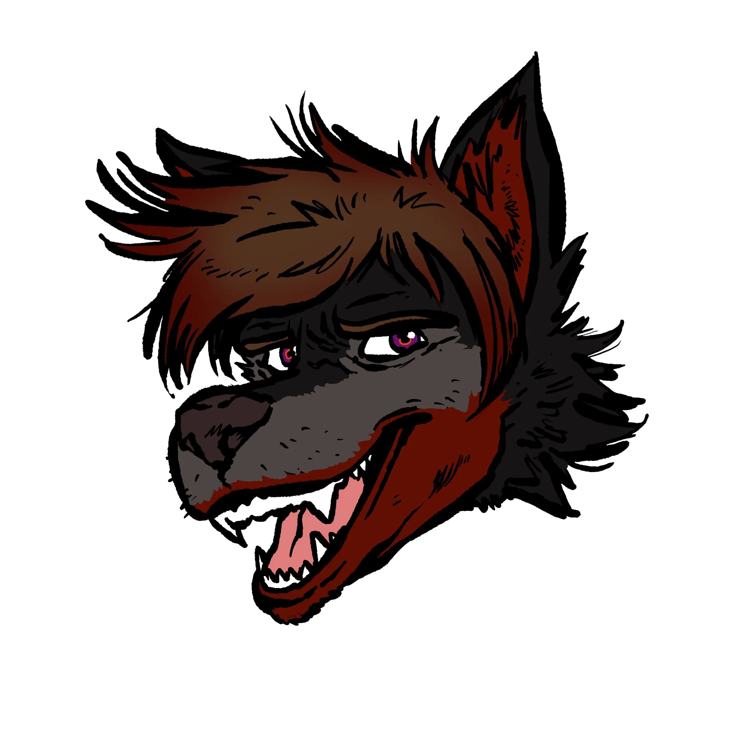 Headshot drawn by RudeJackArt